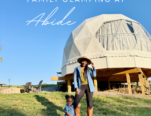 Family Glamping at Abide